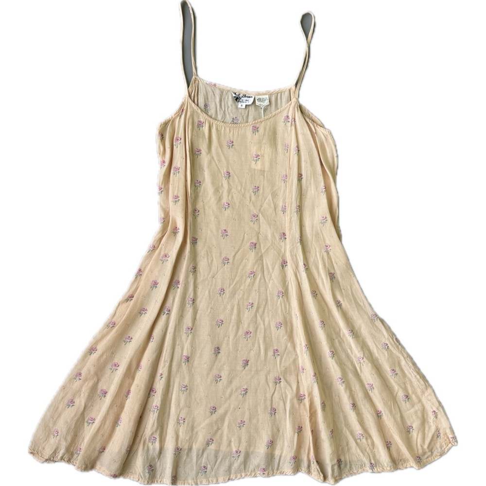 Vintage floral slip dress!